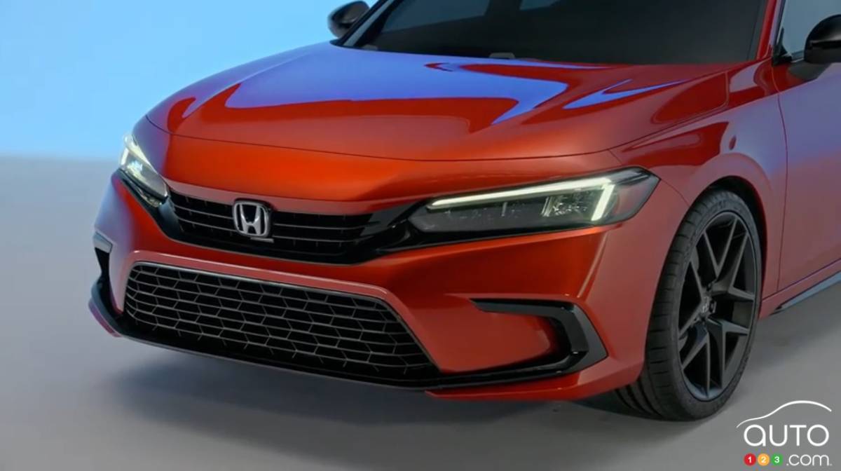 Honda Civic 2022, avant